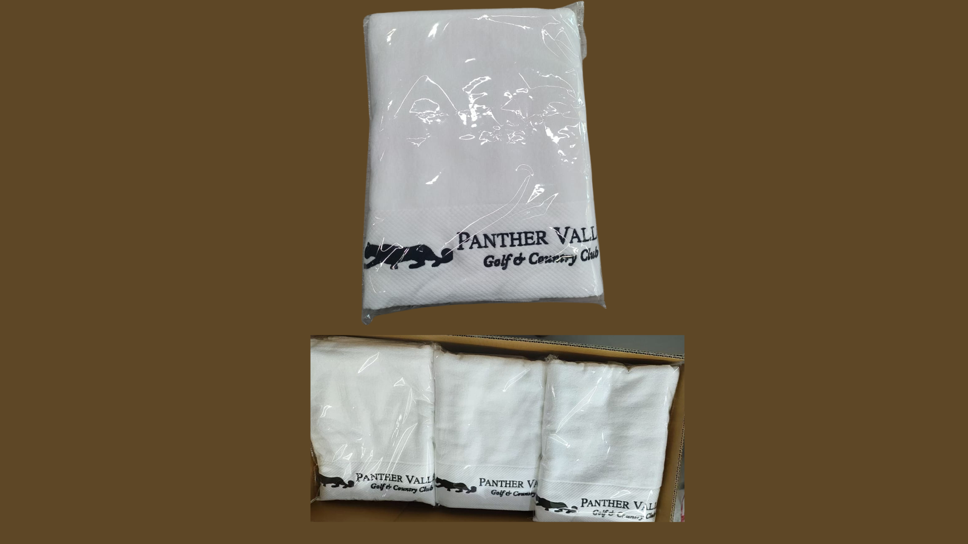 Embroidered Golf Towel 3